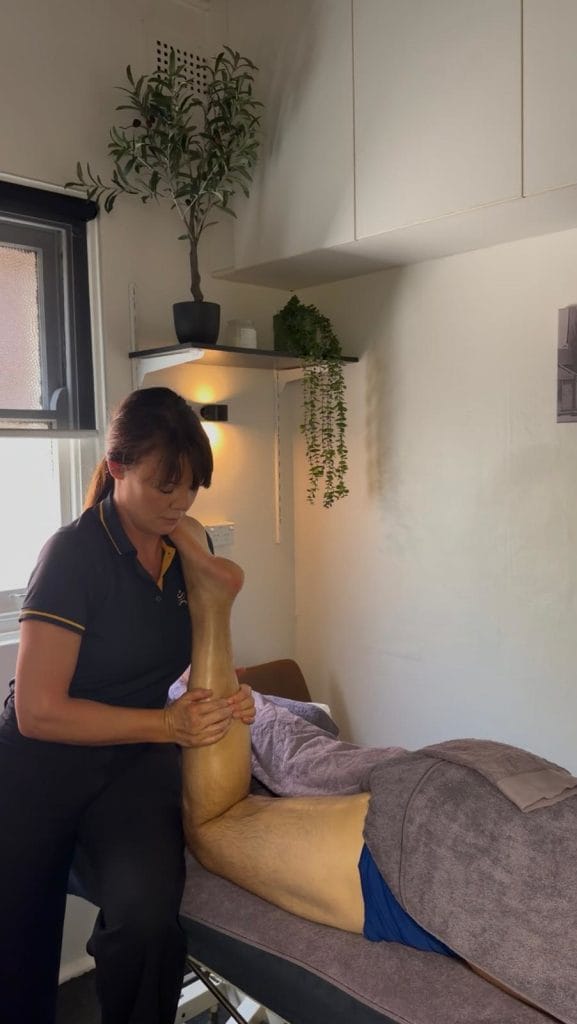 remedial massage leg north sydney