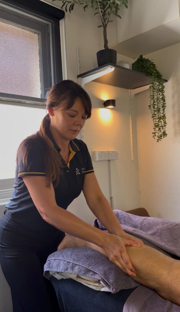 lymphatic massage therapy