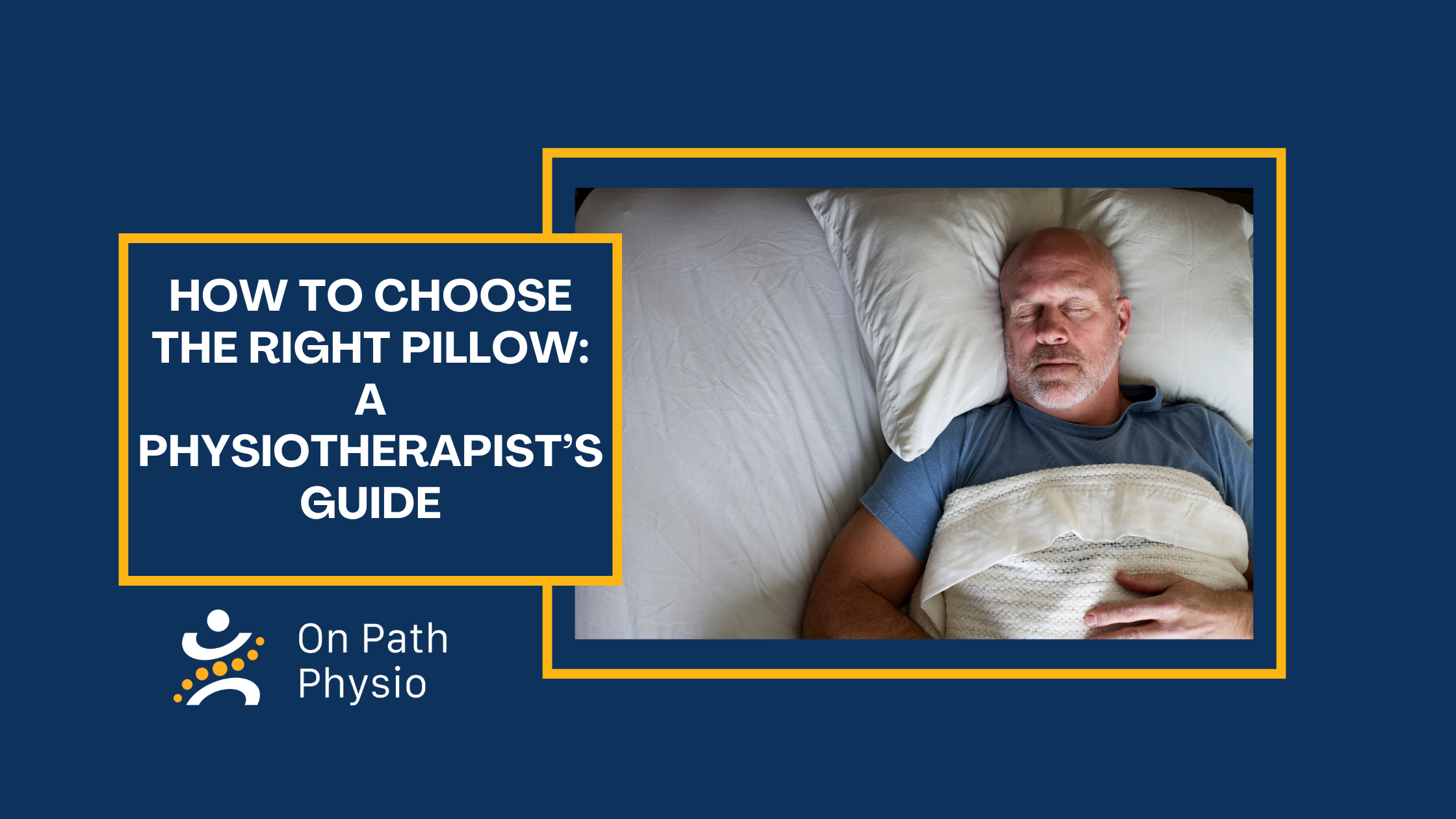 how to choose a pillow physiotherapist guide